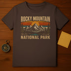Rocky Mountain National Park vintage graphic t-shirt