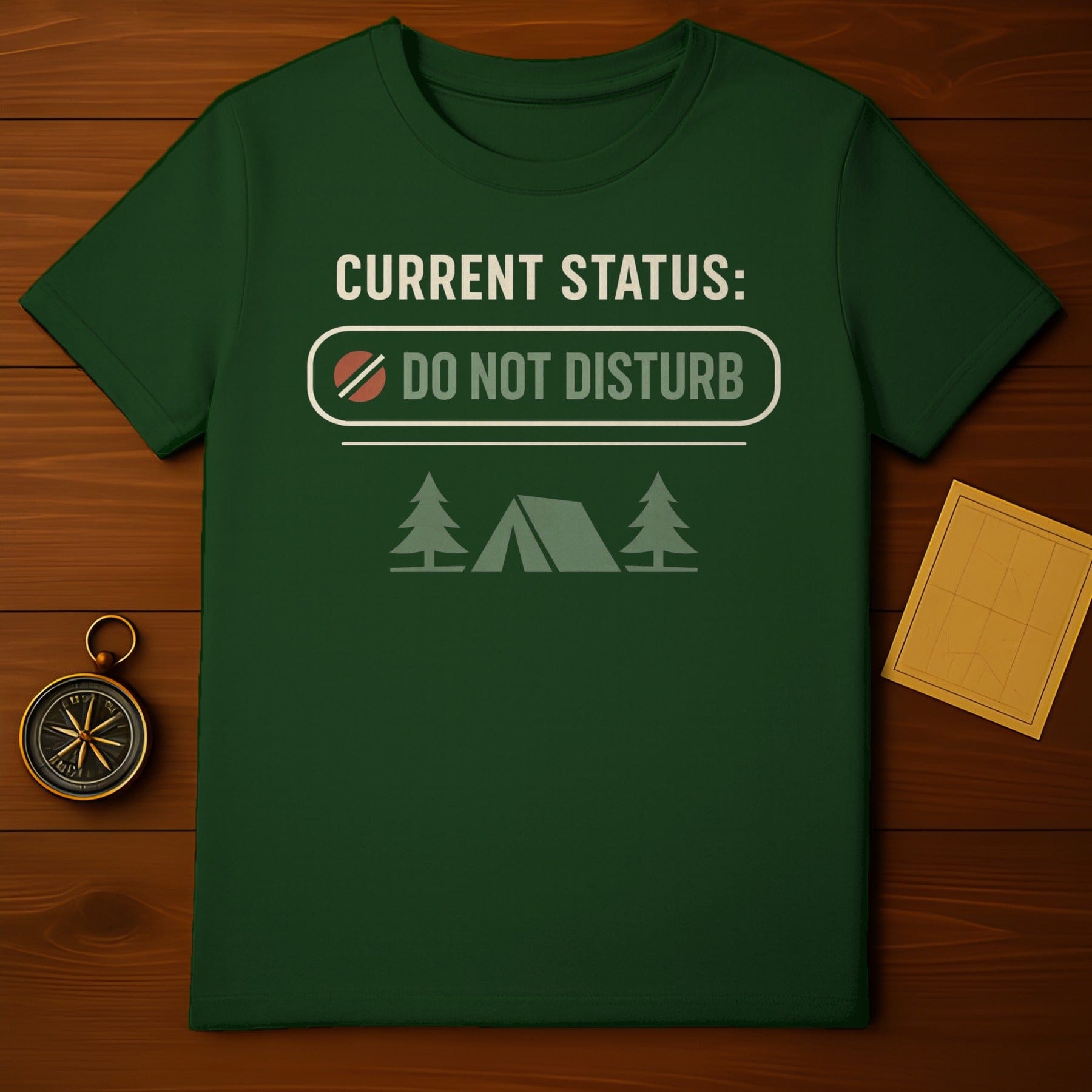 CURRENT STATUS DO NOT DISTURB CAMPING TREES product type