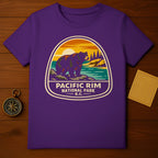 Purple Pacific Rim National Park B.C. Bear Sunset Product Type