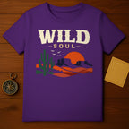 Wild Soul Desert Landscape Saguaro Cactus Purple Sunset product type
Wild Soul,Desert Landscape,Saguaro Cactus,Sunset Scene,Purple T-Shirt,Nature Design,Southwestern Style,Boho Graphic,Adventure Tee,Outdoor Apparel,Soulful Art,Cactus Print,Mountain Vista,Unique T-Shirt,Graphic Tee,Unisex T-Shirt,Birds Flying,Horizon View,Desert Art,Western Tee