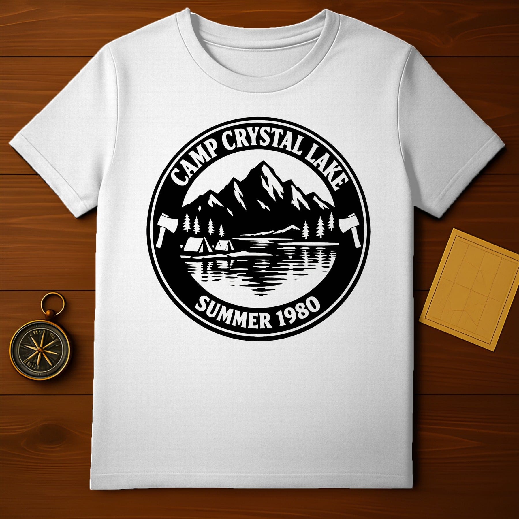 Camp Crystal Lake Summer 1980 Graphic Design Shirt