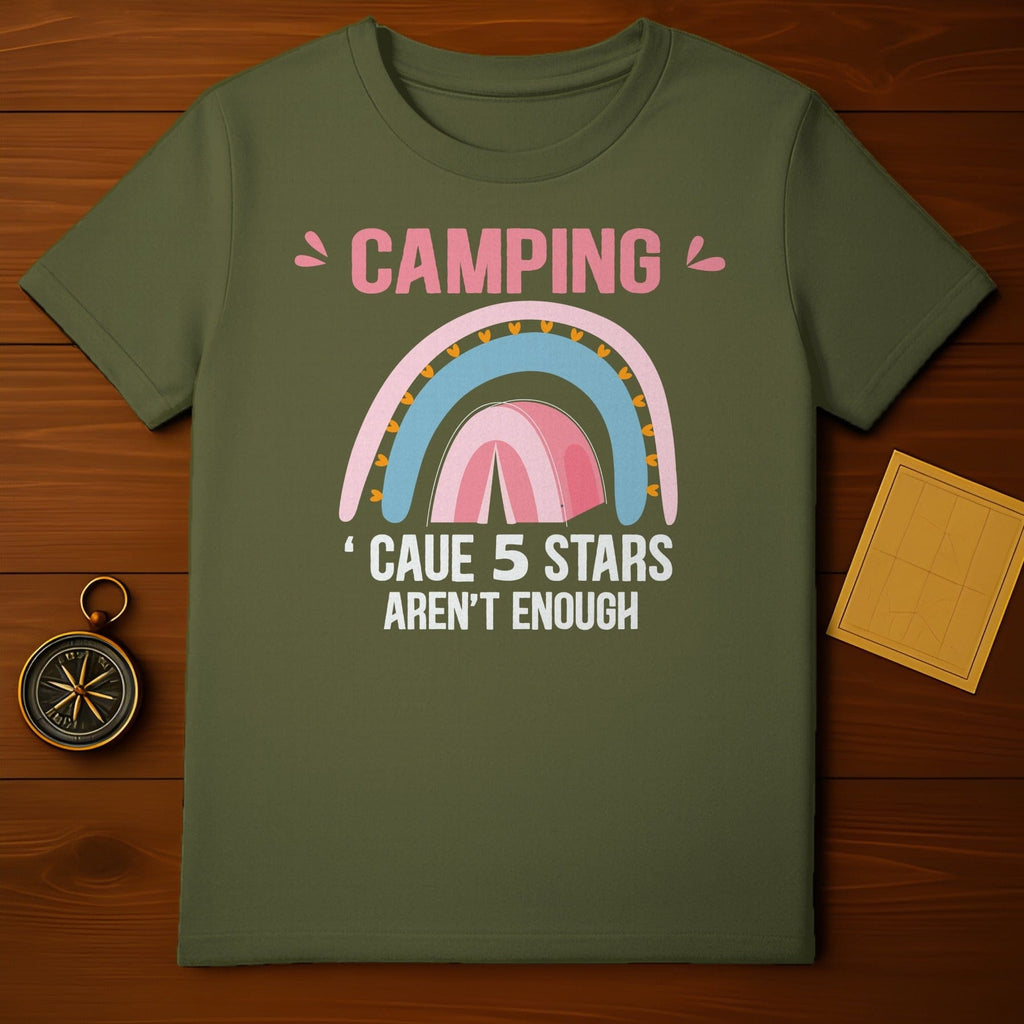 Camping 5 Stars T-Shirt