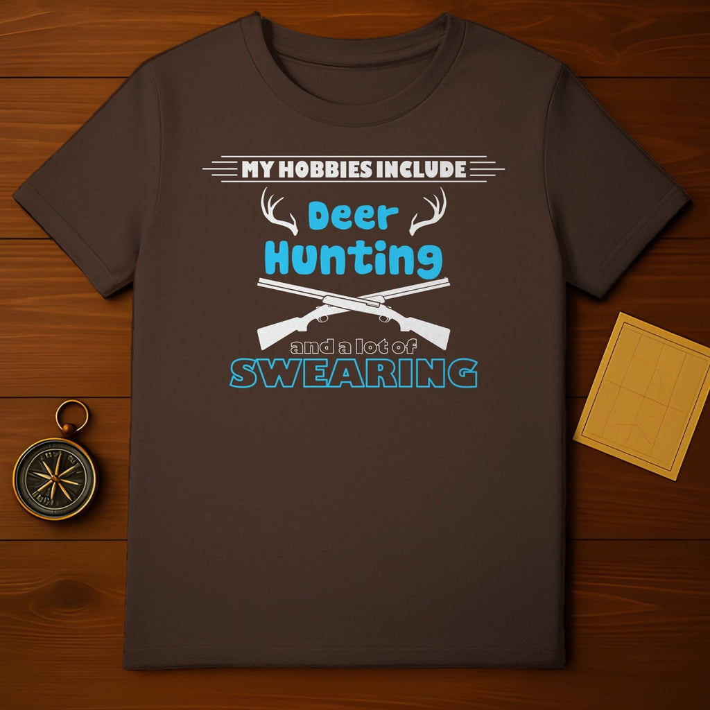 Deer Hunting & Swearing T-Shirt