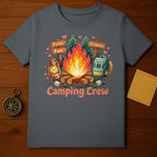 Camping Crew Fires Fun Friends Graphic Tee