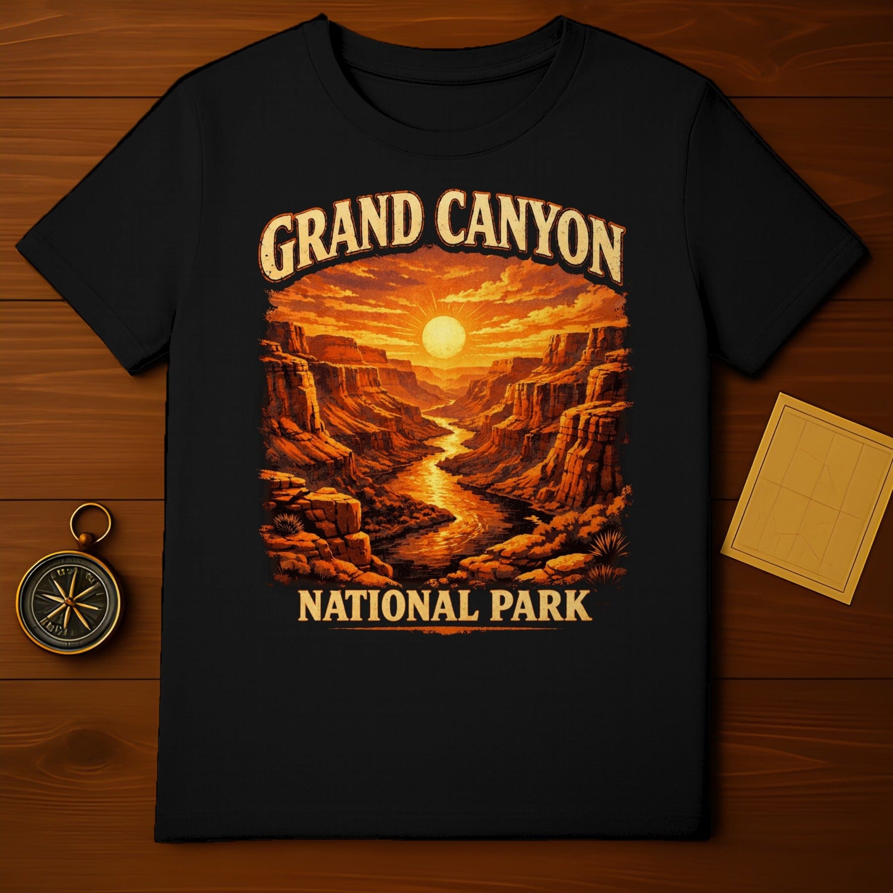 Grand Canyon National Park Scenic Design Shirt