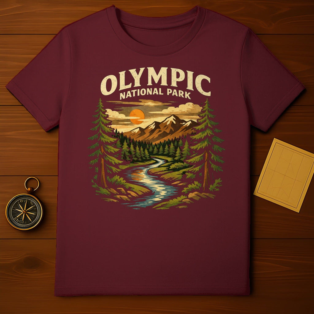 Olympic National Park Graphic Print T-Shirt