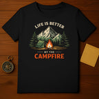 Life Is Better By The Campfire Camping Shirt