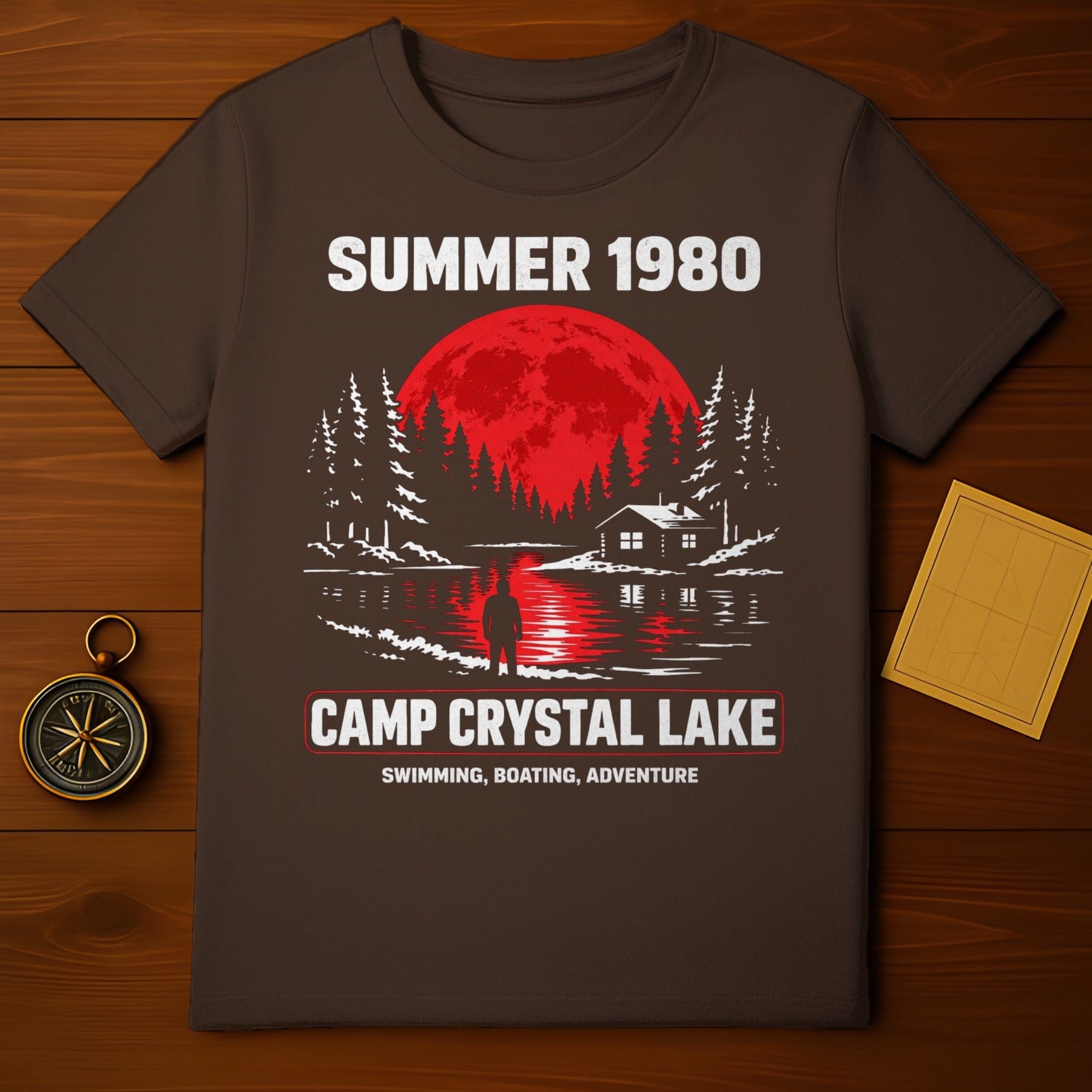 Summer 1980 Camp Crystal Lake Swimming Boating Adventure product type