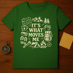 It's What Moves Me Outdoor Camping T-shirt