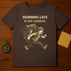 Running Late Is My Cardio Graphic T-shirt