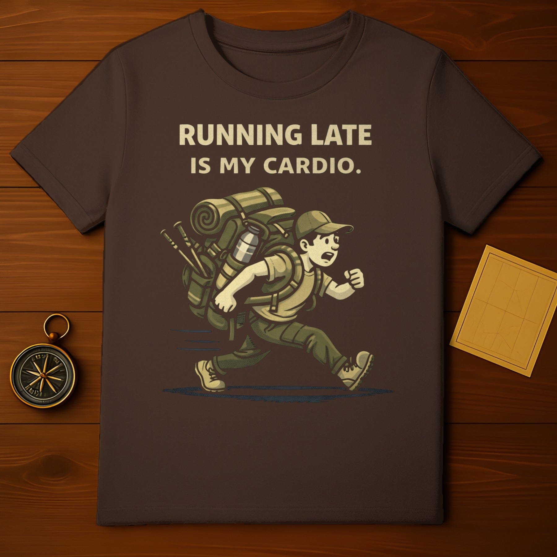 Running Late Is My Cardio Graphic T-shirt