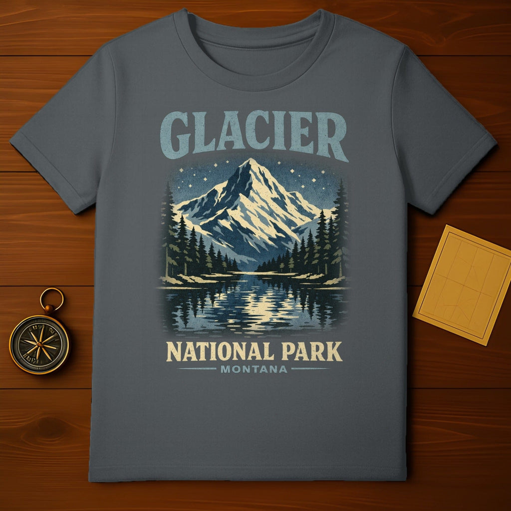 Glacier National Park Montana Graphic T-Shirt