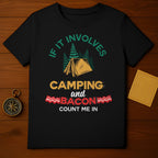 Camping & Bacon T-Shirt