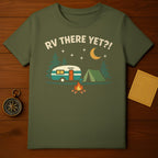 RV THERE YET Camping Night Stars Moon RV Tent T-Shirt product type
Camping, RV Life, Road Trip, Adventure, Outdoor, Travel, Camper, Graphic Tee, Vacation, Nature Lover, Wilderness, Explore, Getaway, Bonfire, Night Sky, Tent Life, Campfire Vibes, Wanderlust, Funny Camping, T-Shirt