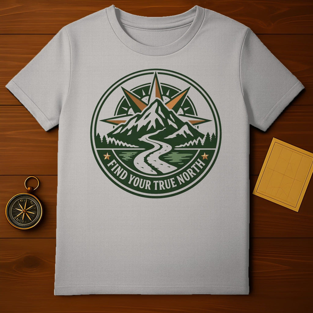 Find Your True North Mountain Compass Adventure T-Shirt product type
Adventure TShirt
Mountain Design
Compass Graphic
True North Shirt
Outdoor Apparel
Hiking Tee
Nature Lover
Explore Gear
Wanderlust Top
Road Trip Gift
Graphic Tee
Forest Design
Unique TShirt
Inspirational Shirt
Travel Theme
Direction Finder
Custom Print
Scenic Landscape
Grey TShirt
Green Design