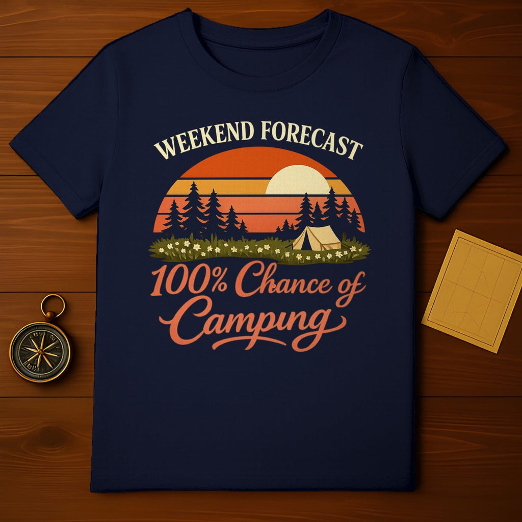 Weekend Forecast 100% Chance of Camping product type