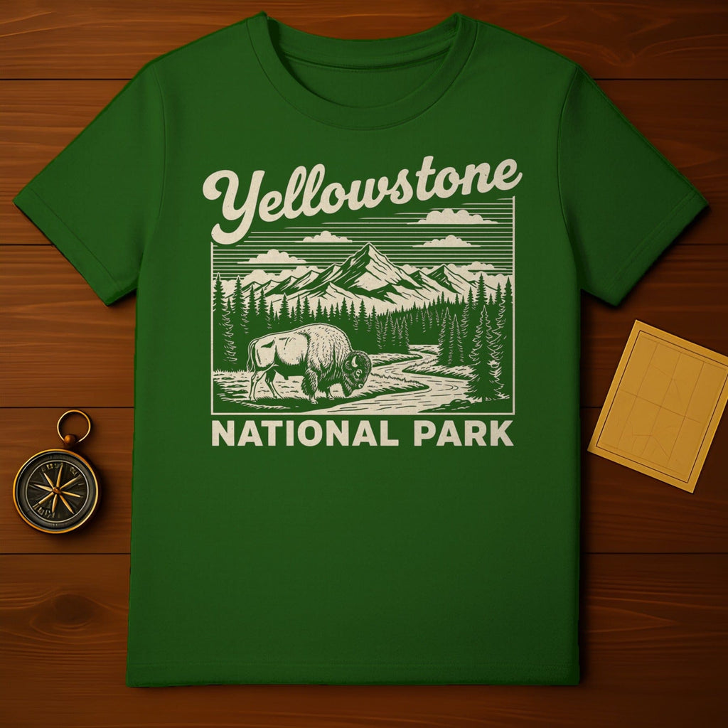 Yellowstone National Park Graphic Tee Shirt