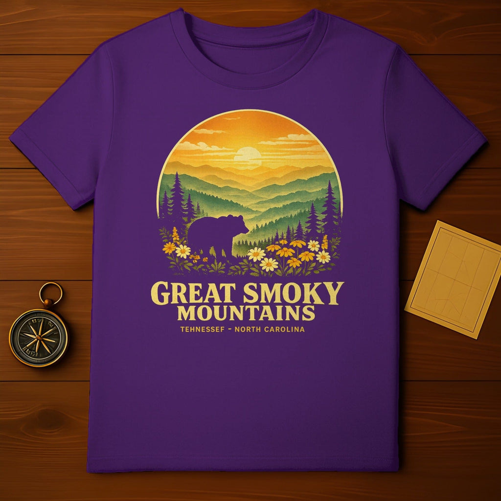 Great Smoky Mountains Tennessee North Carolina T-Shirt