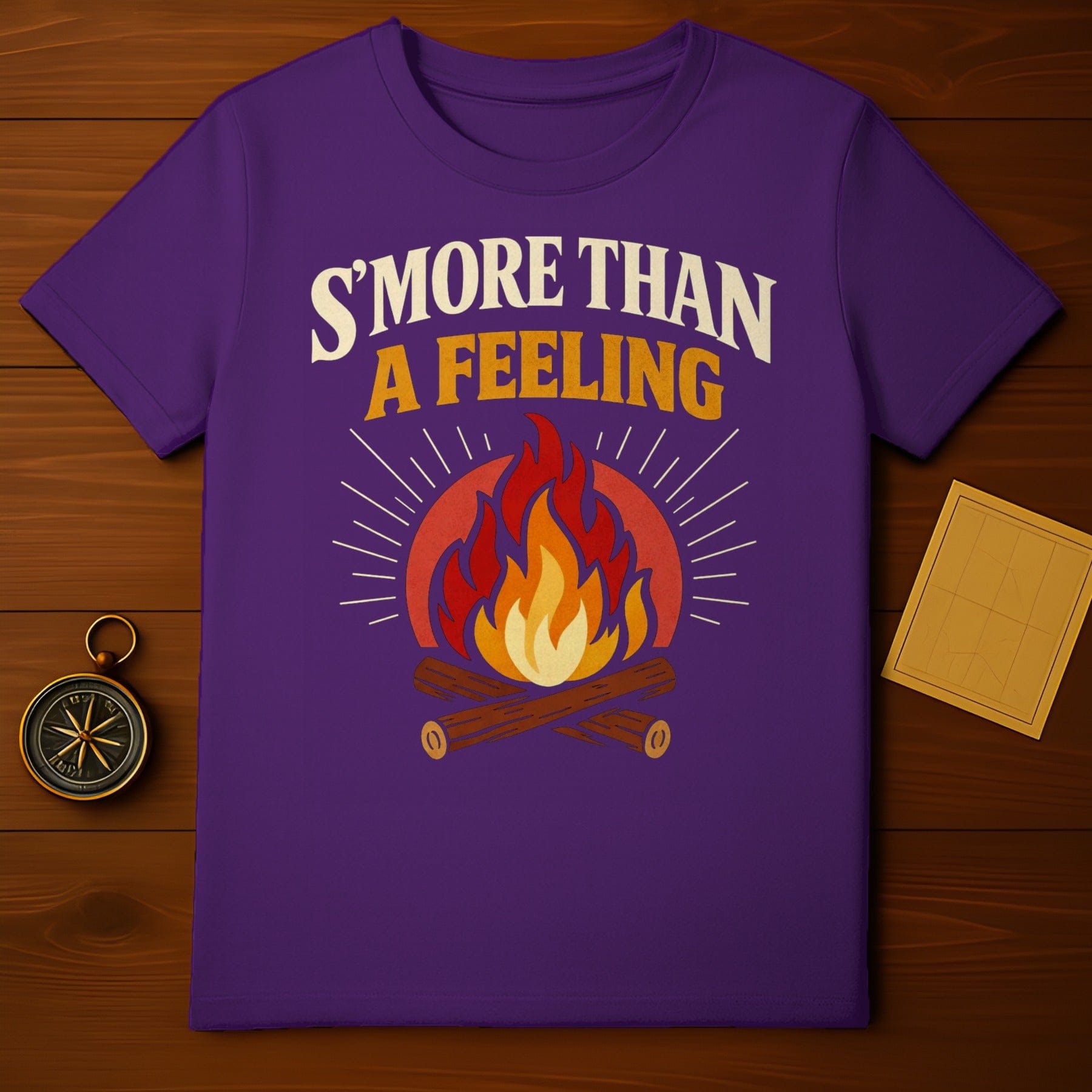 'S'MORE THAN A FEELING' Campfire Camping Purple product type