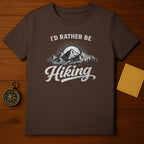 I'd Rather Be Hiking Mountains Graphic Shirt