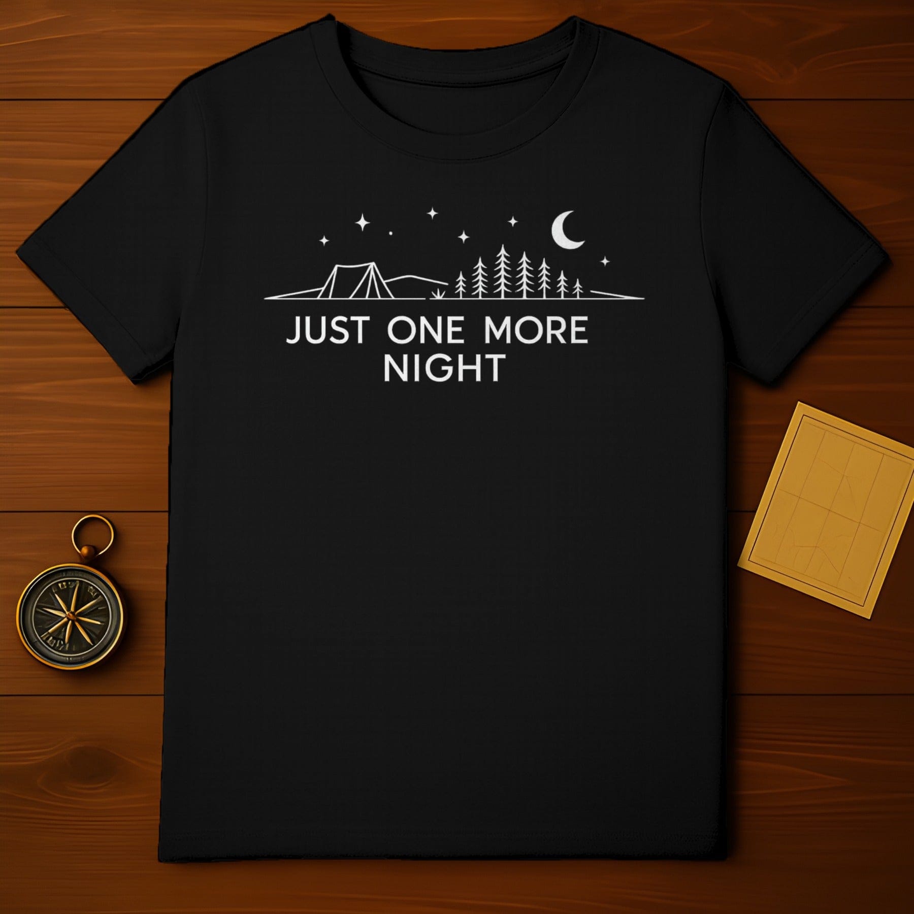 Just One More Night Camping Graphic T-Shirt