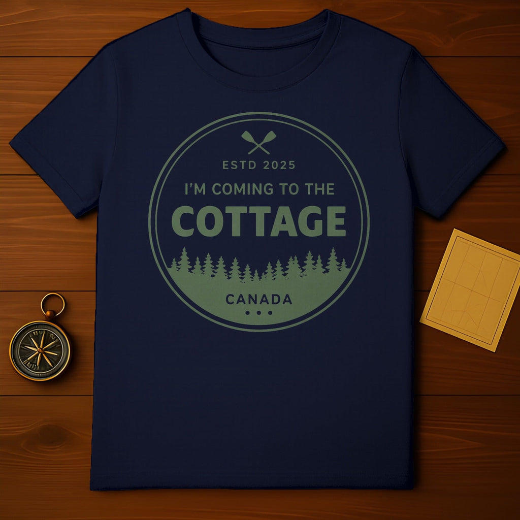 I'M COMING TO THE COTTAGE CANADA ESTD 2025 OARS product type