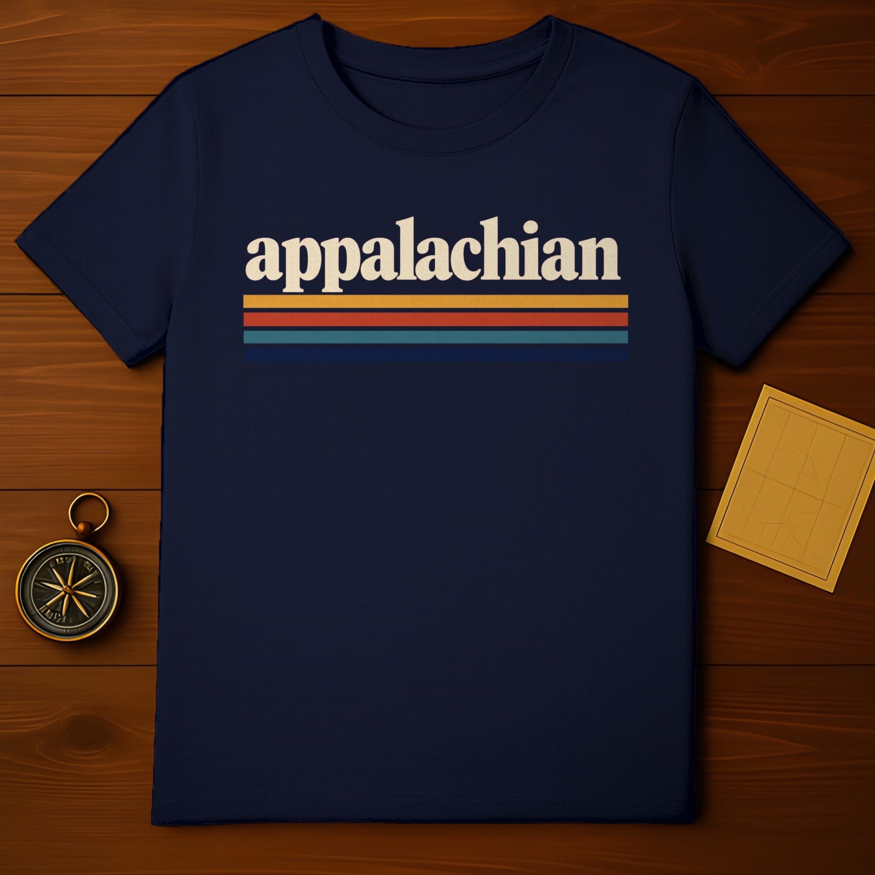 Appalachian Retro Stripes T-shirt product type
Appalachian
Retro
Vintage
Tshirt
Stripes
Mountain
Outdoors
Adventure
Hiking
Explore
Nature
Travel
Graphic Tee
Navy Blue
Orange Stripe
Red Stripe
Blue Stripe
Appalachian Mountains
Retro Style
Outdoorsy