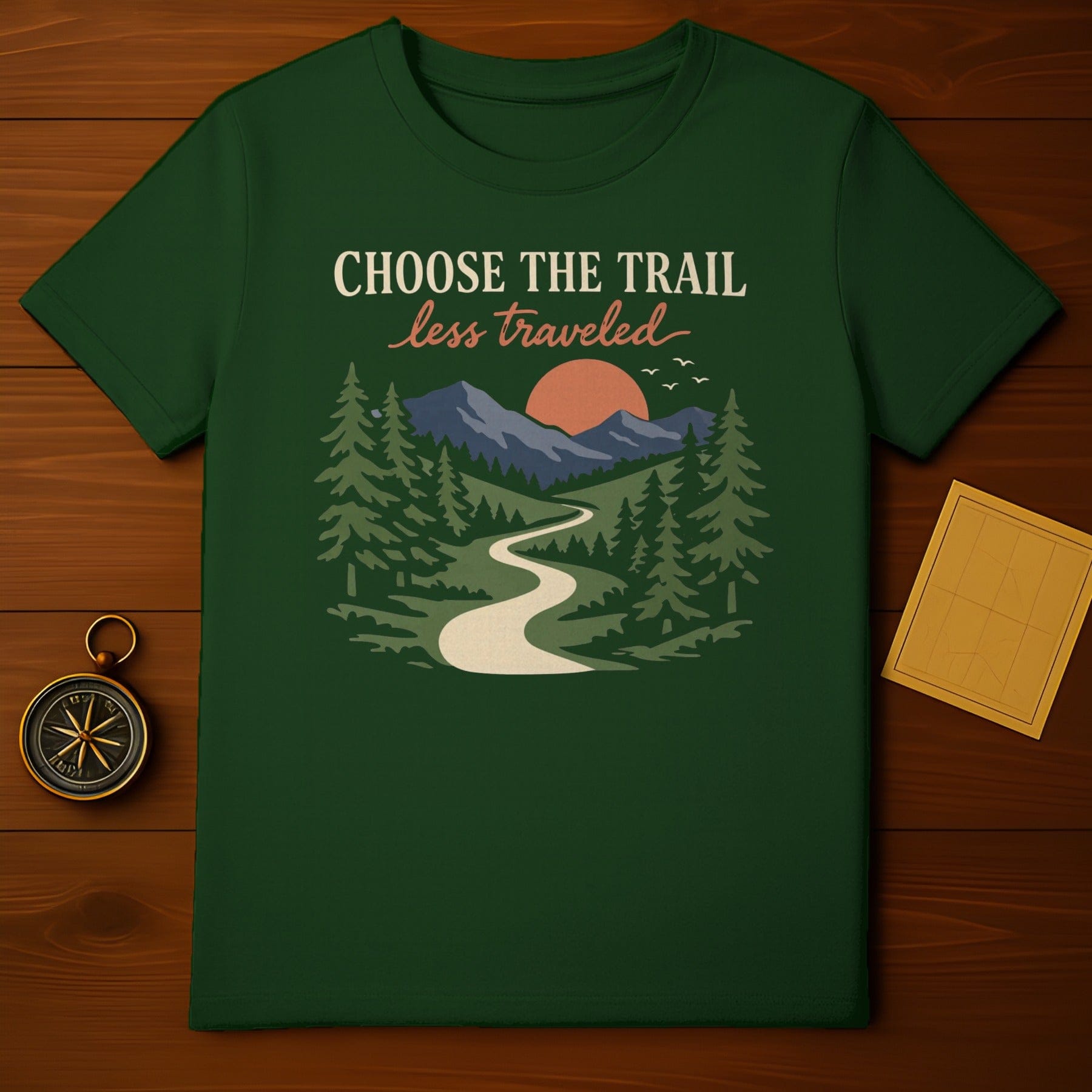 Choose The Trail Less Traveled Mountain Forest product type