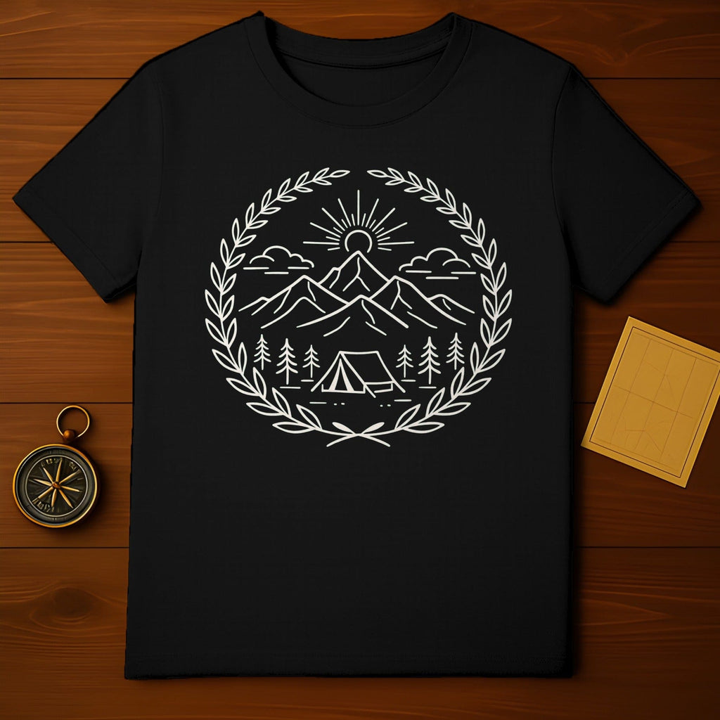 Mountain Adventure Camping Graphic T-Shirt Product