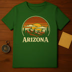 Arizona Sunset Mountains Graphic Tee Shirt