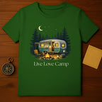 Live Love Camp Camper Forest Night Scene product type