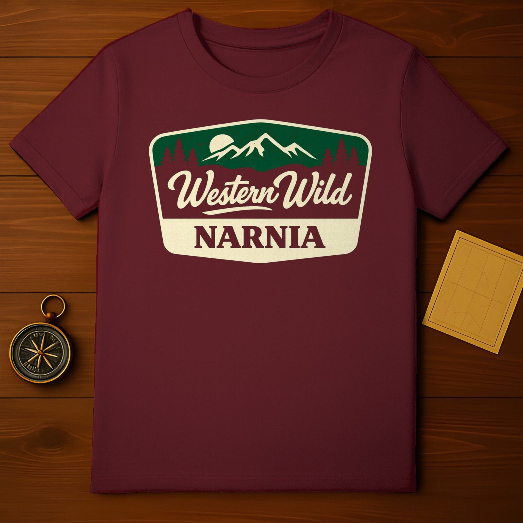 Western Wild Narnia Adventure Mountain Sun Forest product type