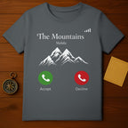 The Mountains Mobile Accept Decline T-Shirt