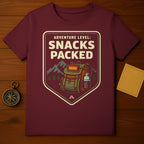 Adventure Level Snacks Packed Graphic T-shirt