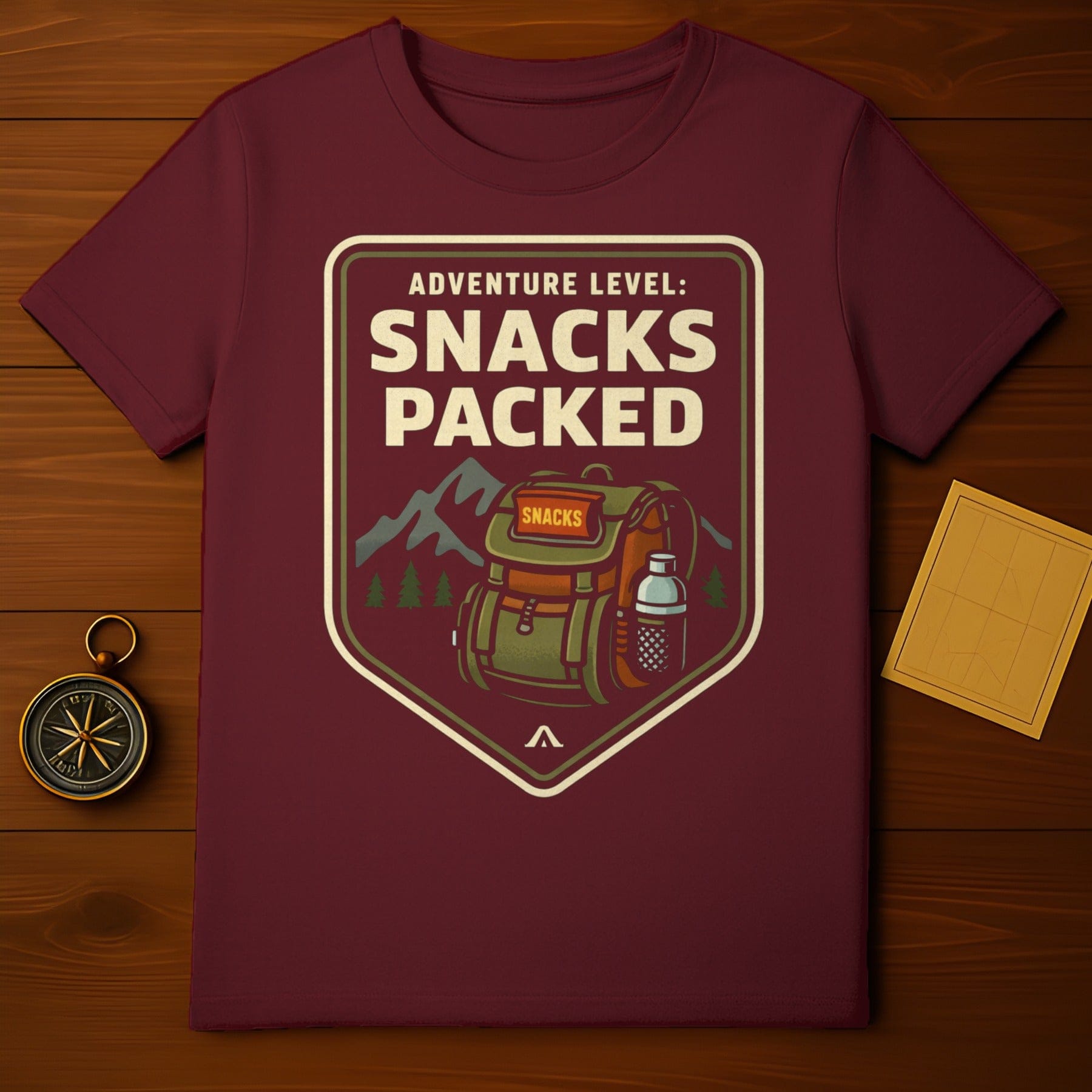 Adventure Level Snacks Packed Graphic T-shirt
