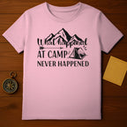 What Happened At Camp Never Happened Shirt