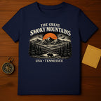 The Great Smoky Mountains Tennessee USA graphic shirt