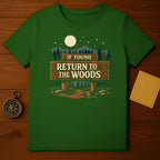 IF FOUND RETURN TO THE WOODS Forest Moon T-Shirt product type
If Found
Return The Woods
Nature Lover
Outdoor Adventure
Camping Gear
Hiking Apparel
Wilderness Explore
Forest Design
Mountain Scenery
Night Sky Graphic
Moon Stars Print
Rustic Style
Vintage Inspired
Graphic T-Shirt
Outdoor Enthusiast
Explorer Tee
Wanderlust Shirt
Dark Green Shirt
Woods Theme
Adventure Time