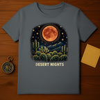 Desert Nights Red Moon Starry Sky Cactus product type