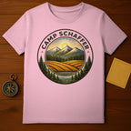 Scenic Camp Schaffer Graphic Art Pink Shirt Product