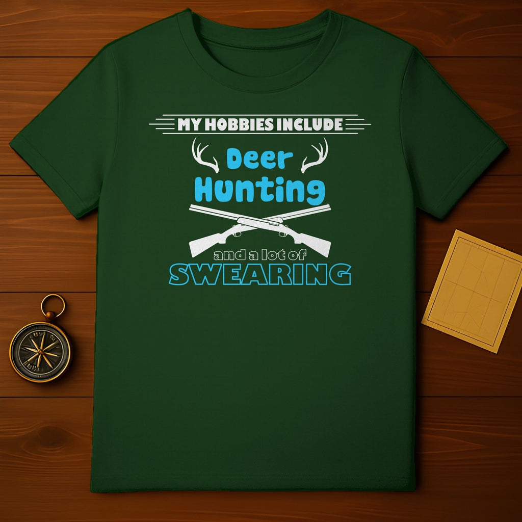 Deer Hunting & Swearing T-Shirt