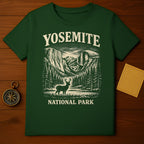 Yosemite National Park Scenic Graphic Design Shirt
