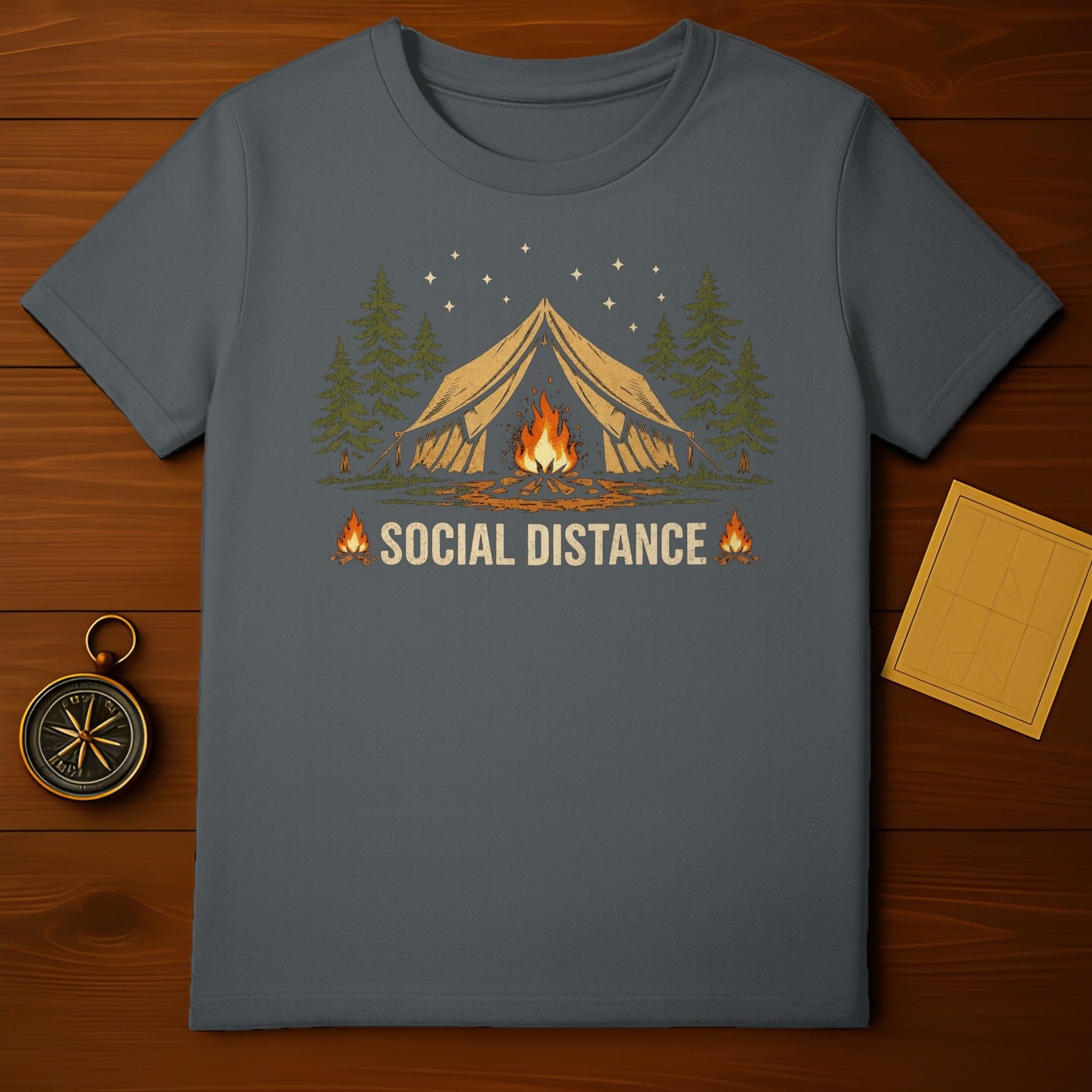 Social Distance Campfire Tent Pine Trees Stars product type
Camping Life
Social Distancing
Camp Vibes
Outdoor Adventure
Nature Lover
Forest Scene
Starry Night
Mountain Getaway
Wilderness Explore
Camp Gear
Bonfire Nights
Pine Forest
Tent Camping
Solitude Design
Explore Nature
Adventure Time
Happy Camper
Peaceful Outdoors
Fireside Fun
Camp Out