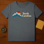 North Carolina Mountains Graphic T-Shirt Adventure Shirt