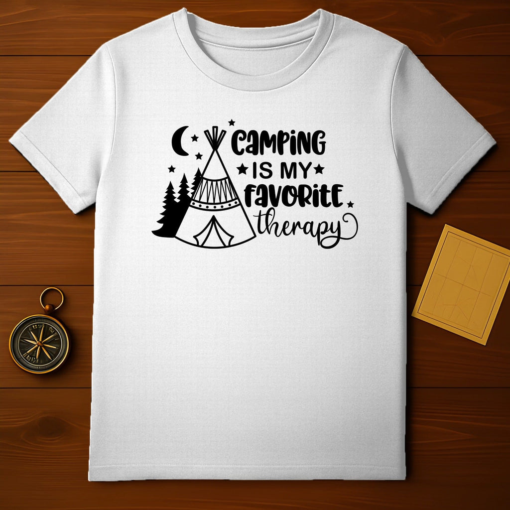 Camping Is My Therapy T-Shirt