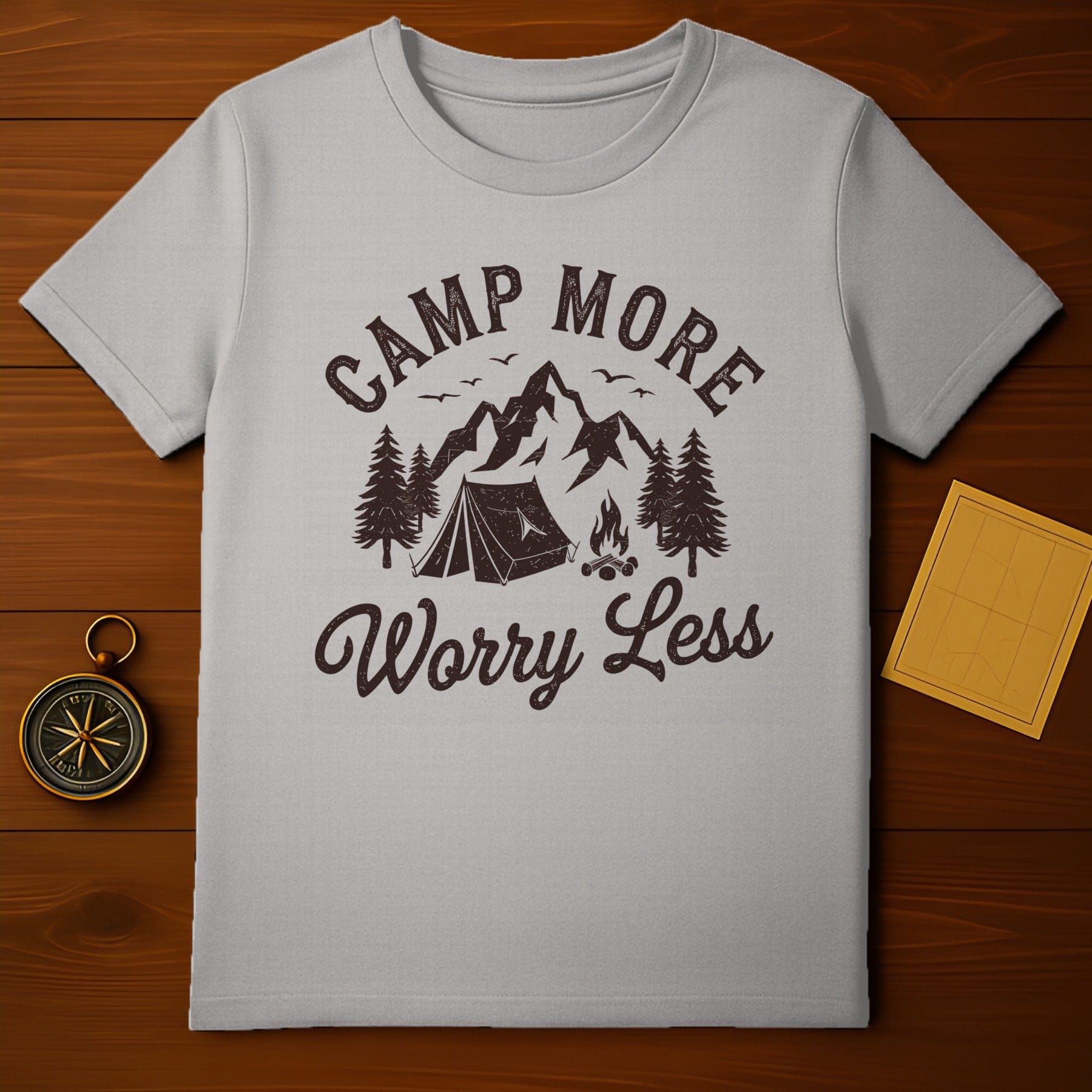 Camp More Worry Less T-Shirt
