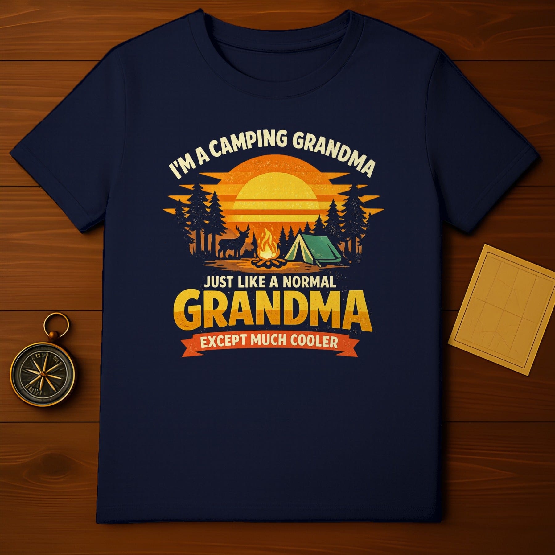 I'm A Camping Grandma Just Like Normal Except Cooler Shirt