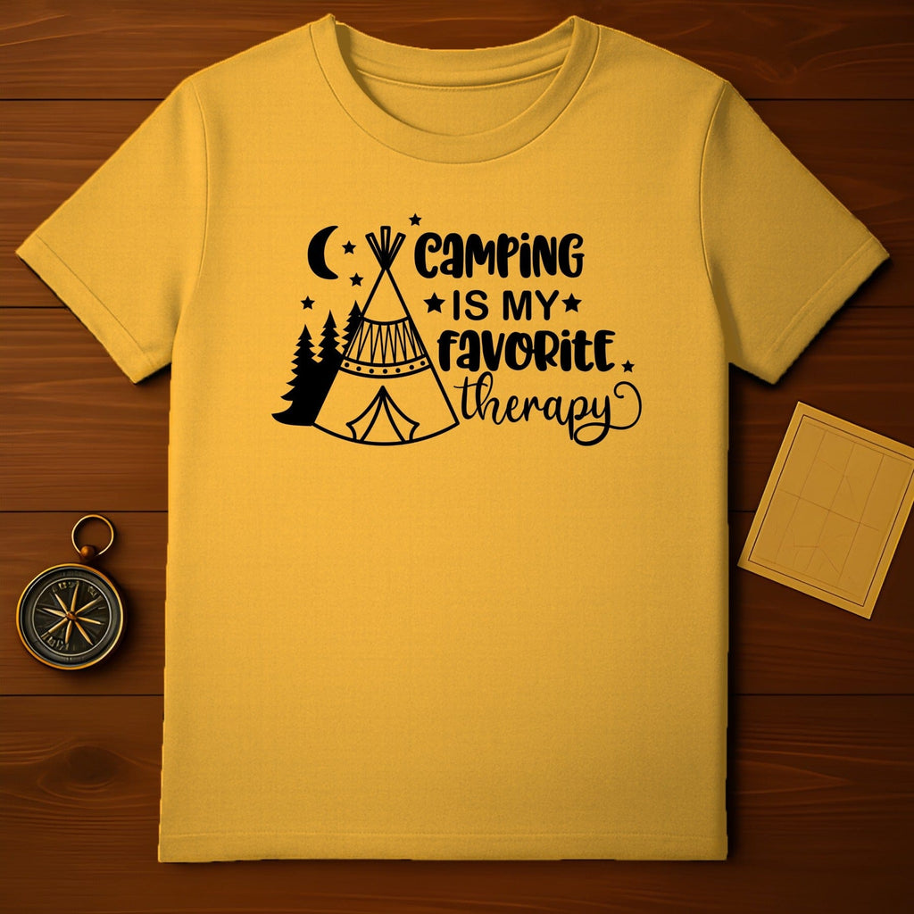 Camping Is My Therapy T-Shirt