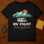 RV Pilot Explore the Journey Scenic T-Shirt