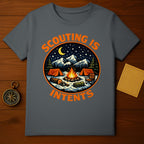 Scouting Is Intents Camping Graphic Tee Shirt